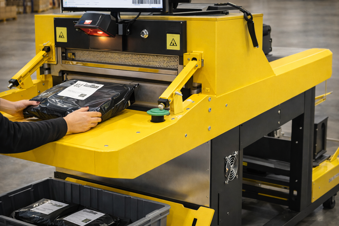 maszyna pakujaca przesylki