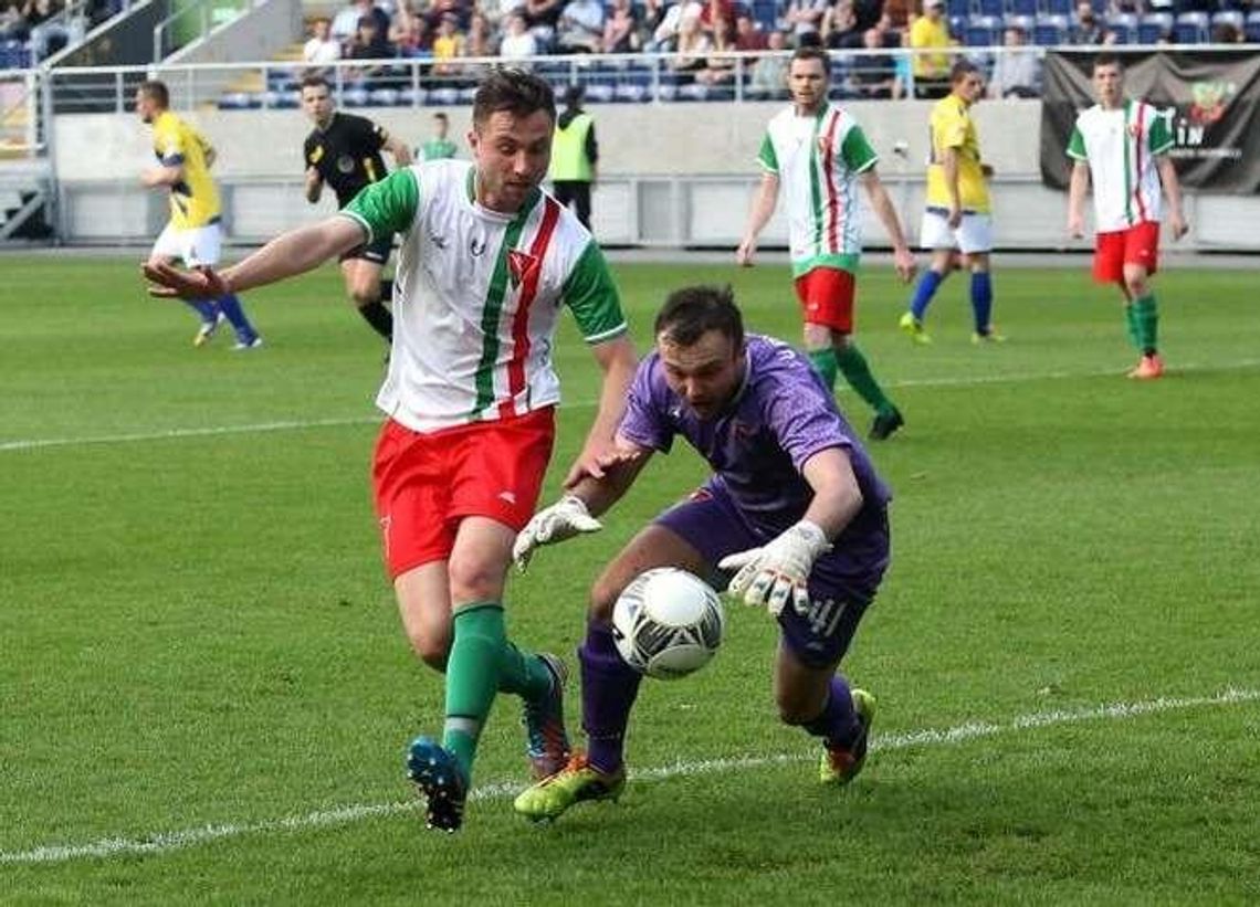 Luka między słupkami Lublinianki