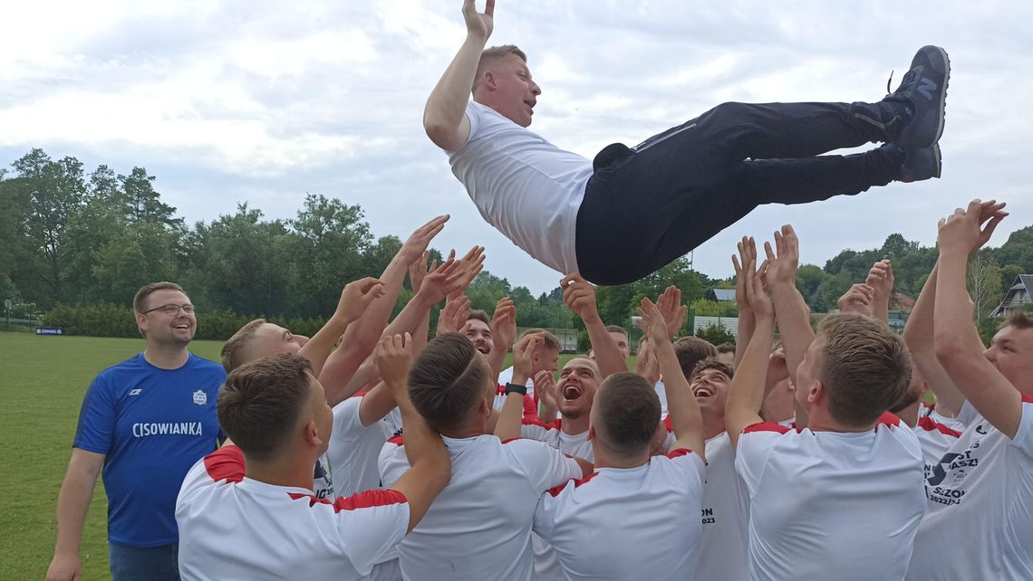 Łukasz Giza (KS Cisowianka Drzewce): Czekamy na nasz stadion