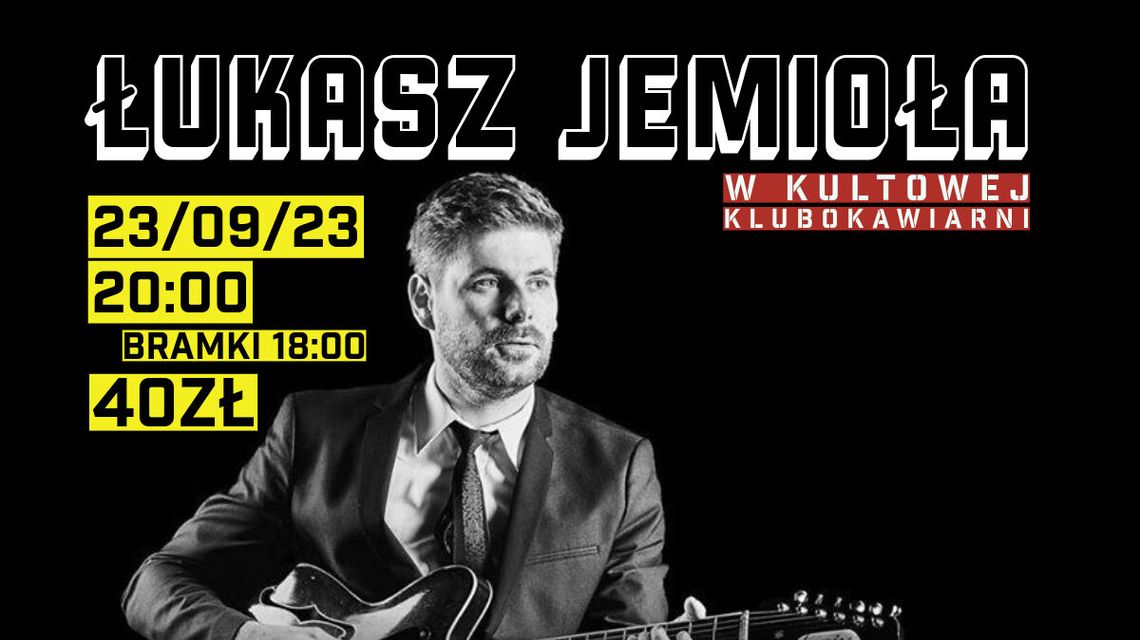 Łukasz Jemioła w Kultowej Klubokawiarni