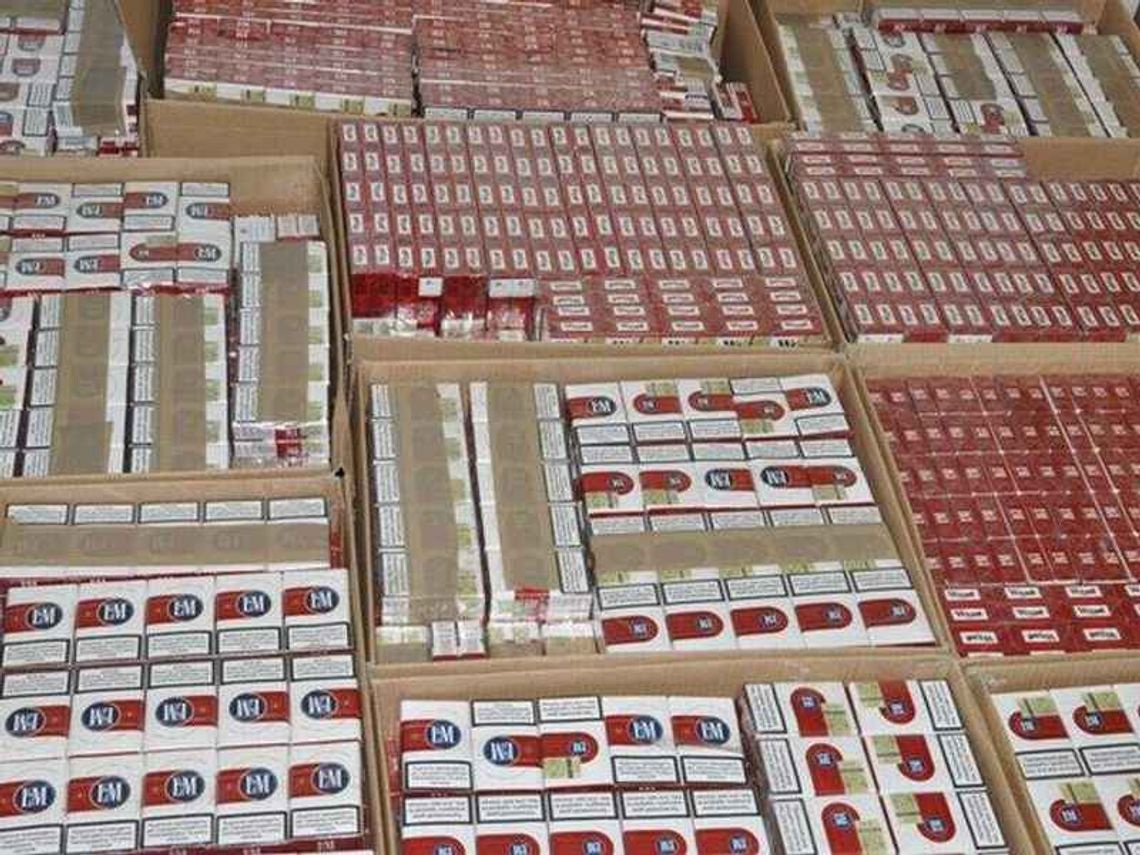 Łuków: Kontrabanda w pomieszczeniu gospodarczym