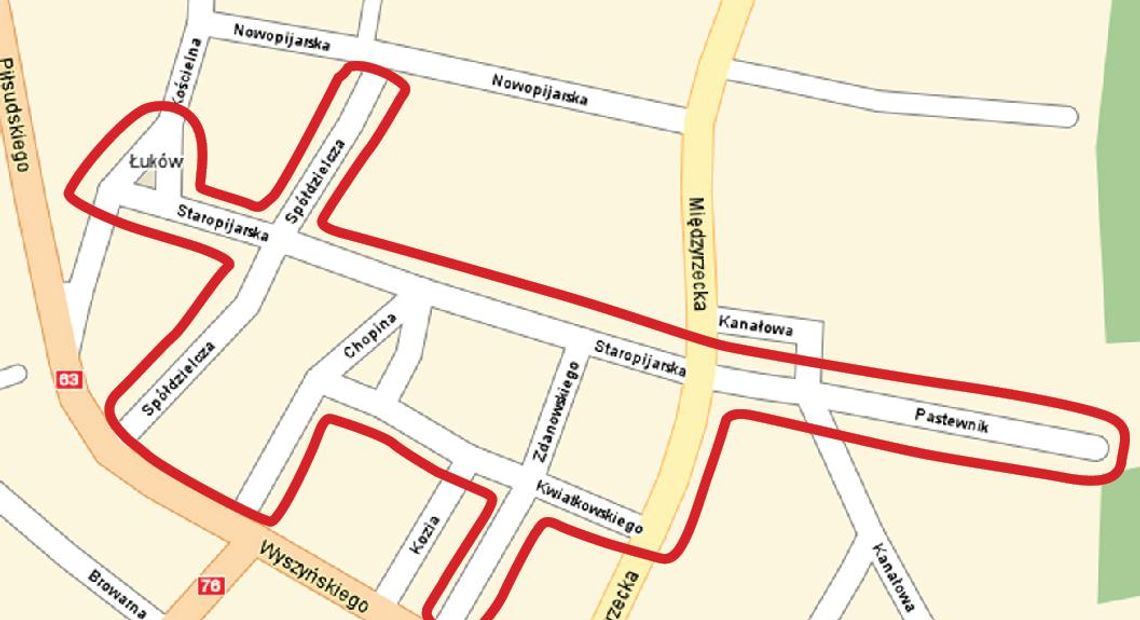 Łuków: Strefa płatnego parkowania w mieście