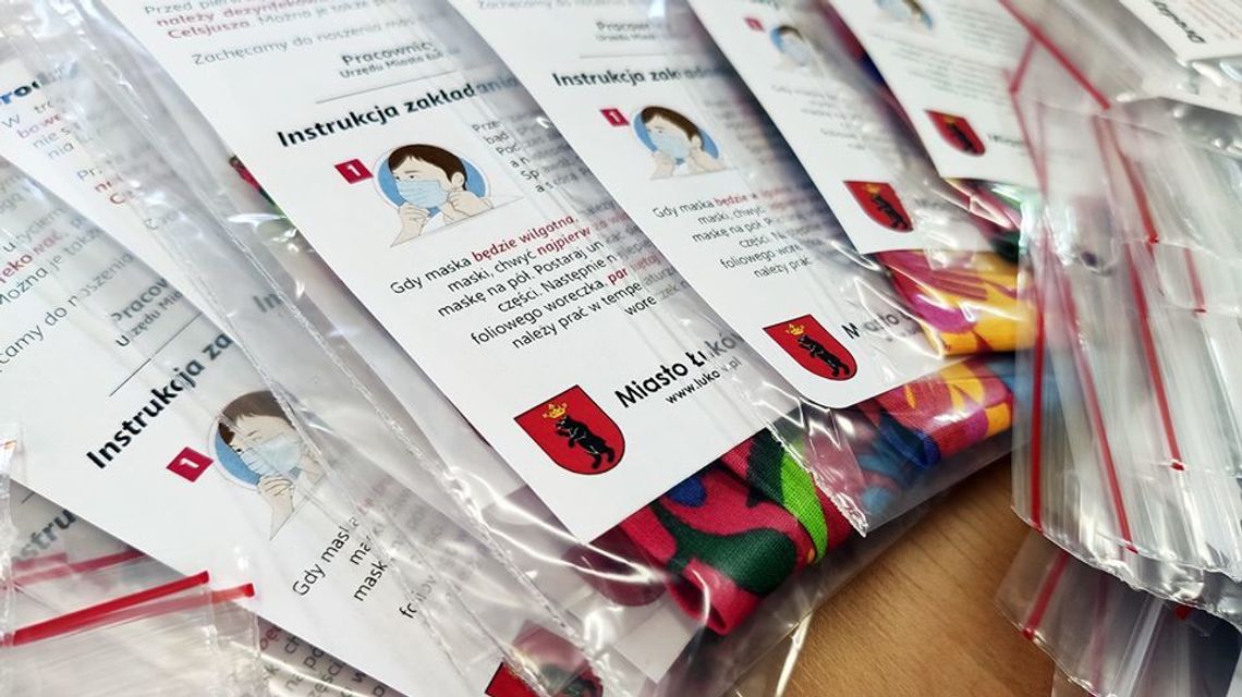 Łuków: Zajrzyj do skrzynki pocztowej po maseczkę. Przekazano 2 tys. sztuk
