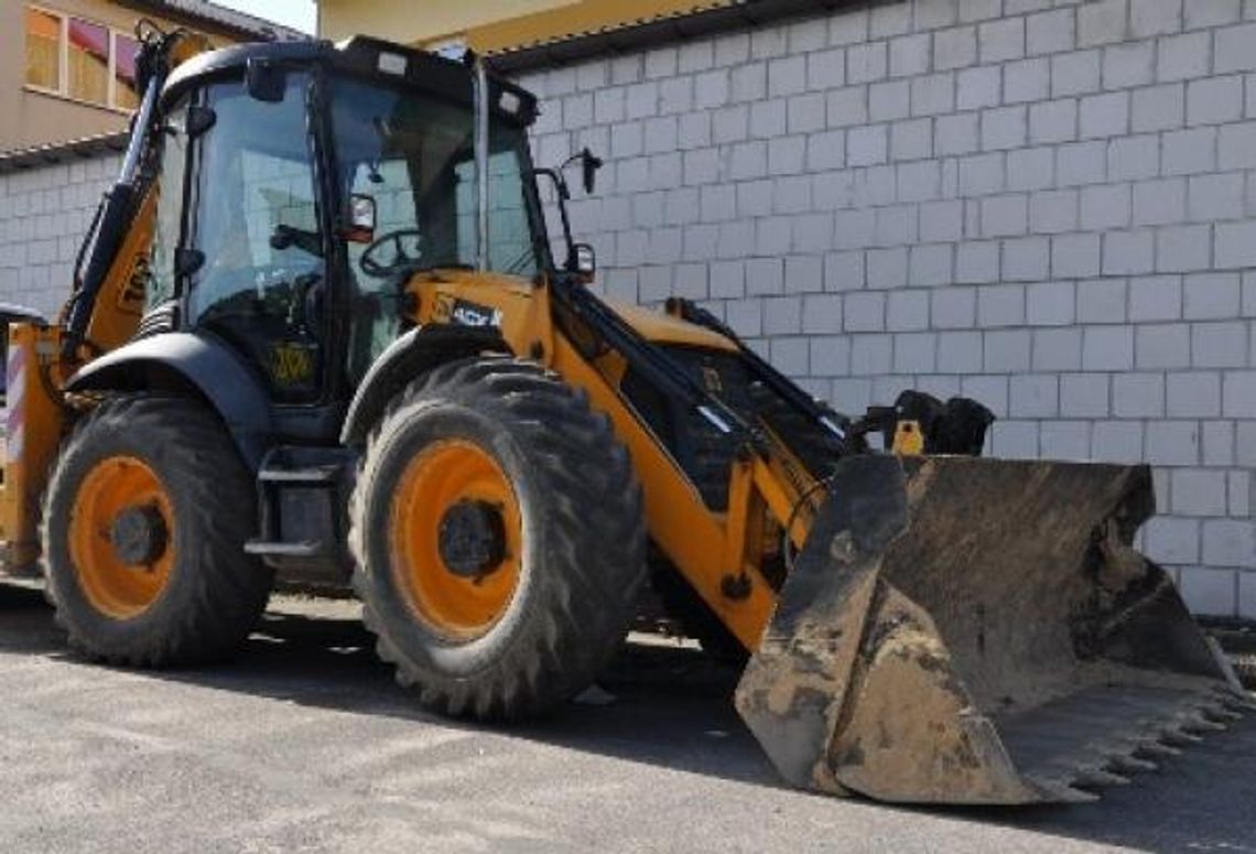 Łuków: Znalazła się koparka skradziona na Mazurach 