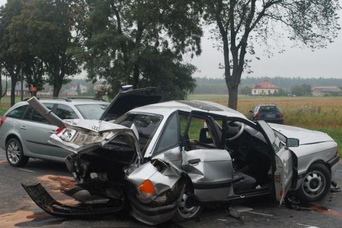 Łukówiec: Zderzenie trzech aut