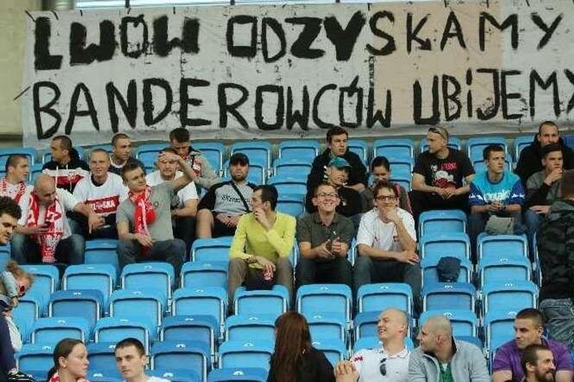 „Lwów odzyskamy, banderowców ubijemy”. Skandal na meczu Polska – Ukraina na Arenie Lublin