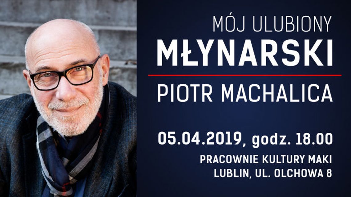 Machalica zaśpiewa Młynarskiego w Pracowniach Kultury Maki