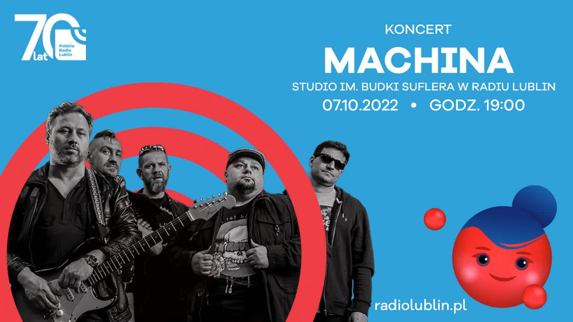 Machina wystąpi w Radiu Lublin