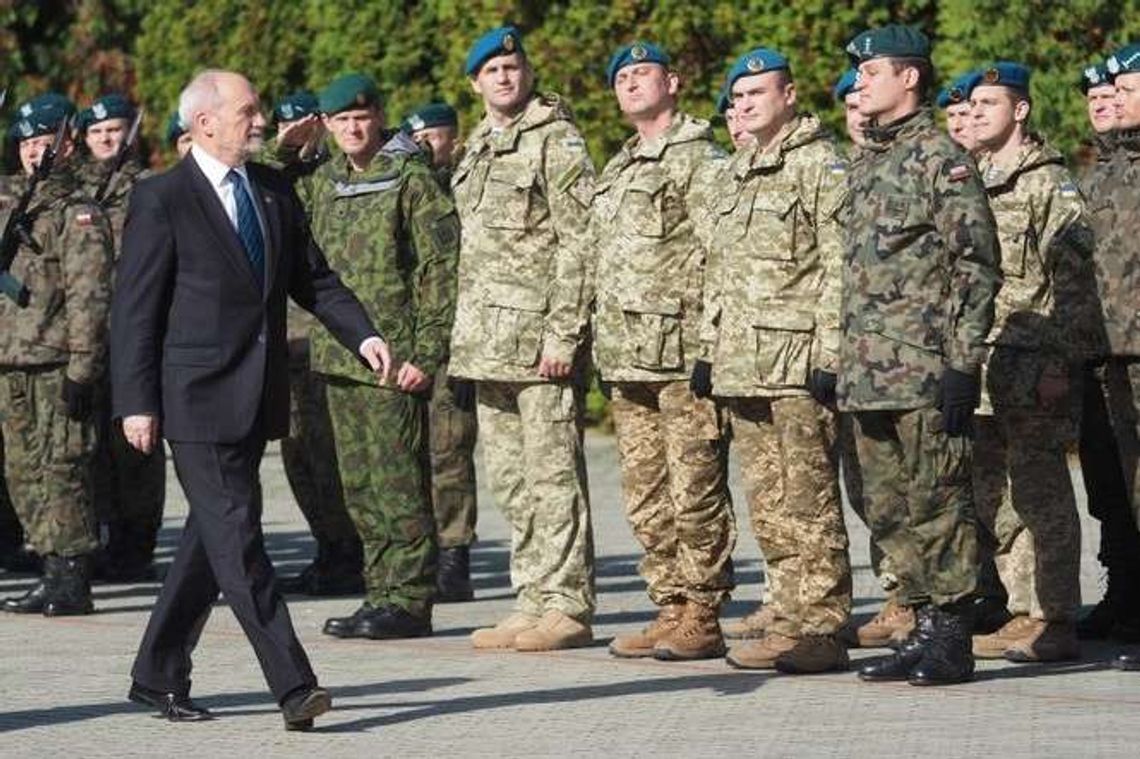 Macierewicz w Lublinie o zagrożeniu ze Wschodu. Jest nowy dowódca Wielonarodowej Brygady