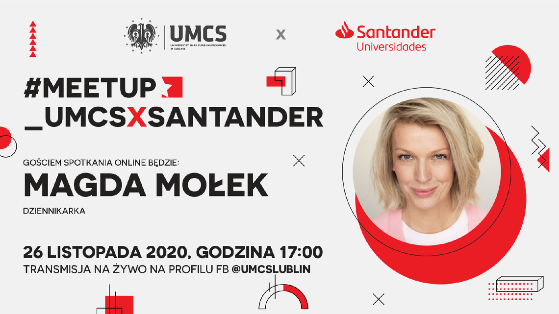 Magda Mołek gościem cyklu #meetup UMCS
