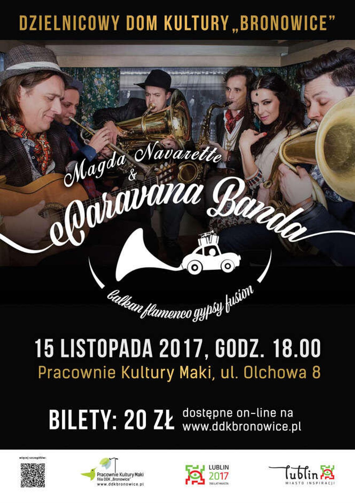 Magda Navarette & Caravana Banda w Pracowniach Kultury Maki