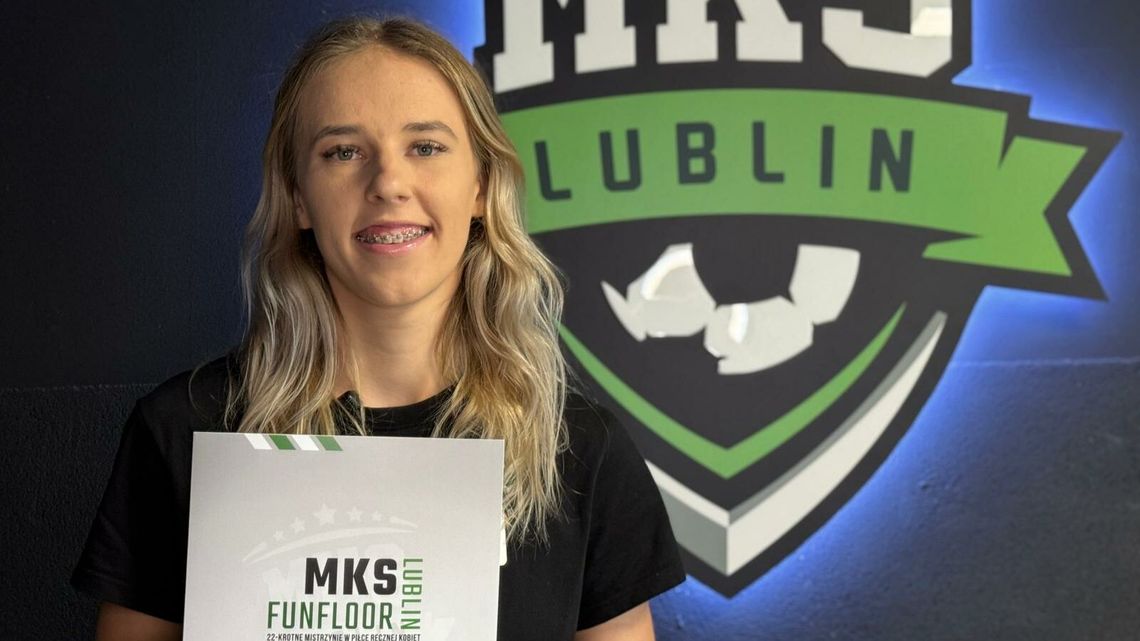 Magda Więckowska przedłużyła kontrakt z MKS FunFloor Lublin