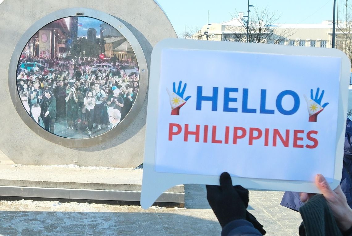 Przez lubelski portal możemy zobaczyć stolicę Filipin - Manilę