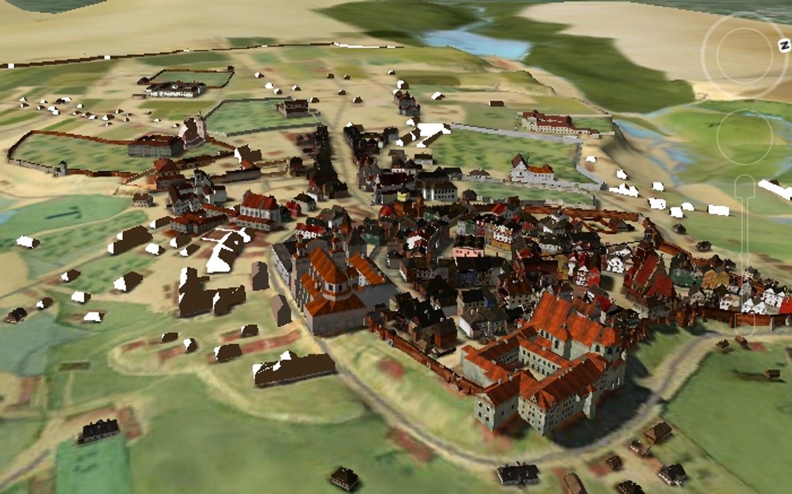 Makiety 3D dawnego Lublina w Google Earth Makiety 3D dawnego Lublina w Google Earth