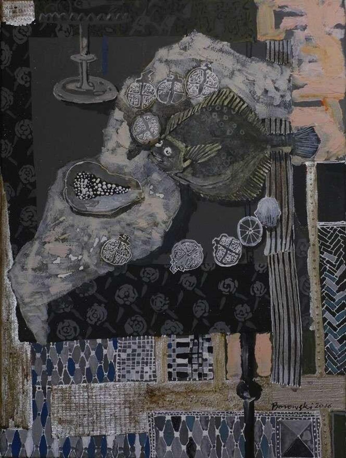 Malarstwo Andrzeja Borowskiego w Galerii Wirydarz