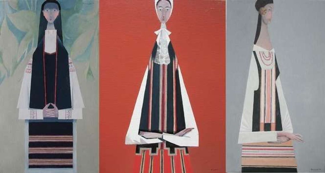 Malarz z Radzynia Podlaskiego wystawia w Pekinie