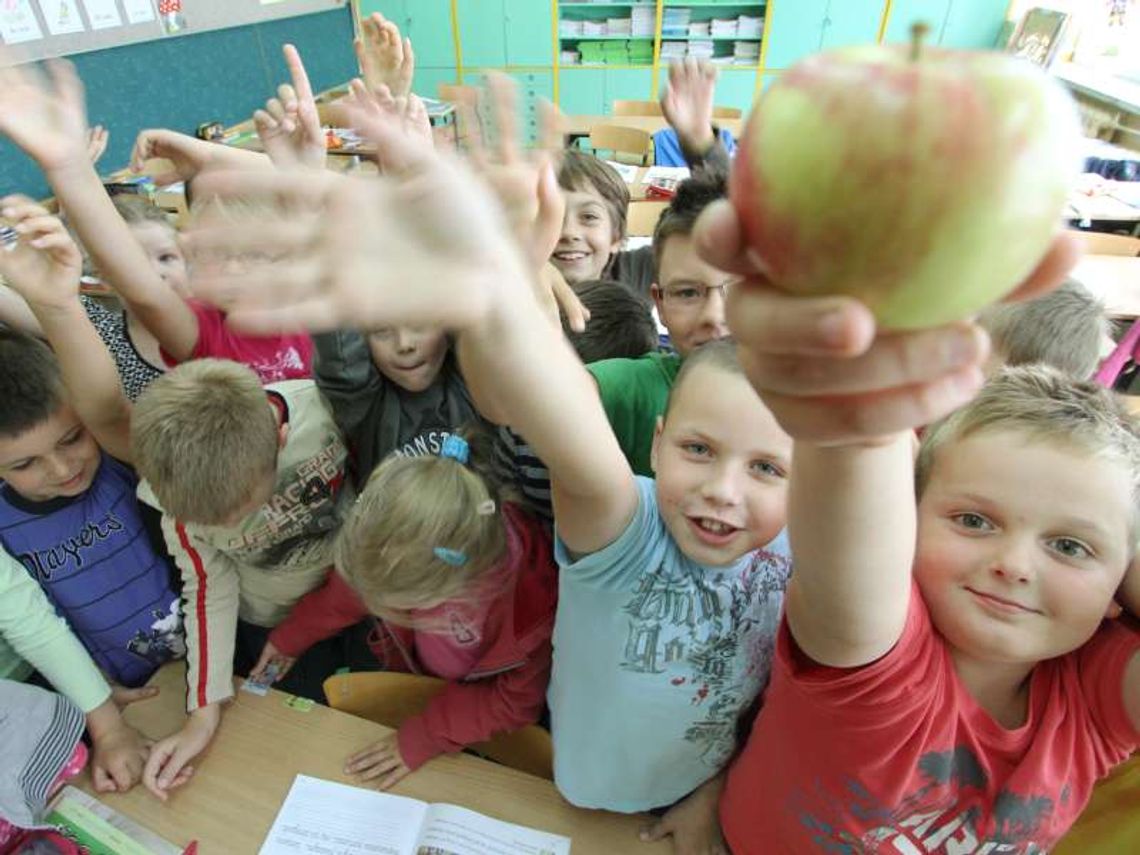 Mało chętnych na owoce w szkole