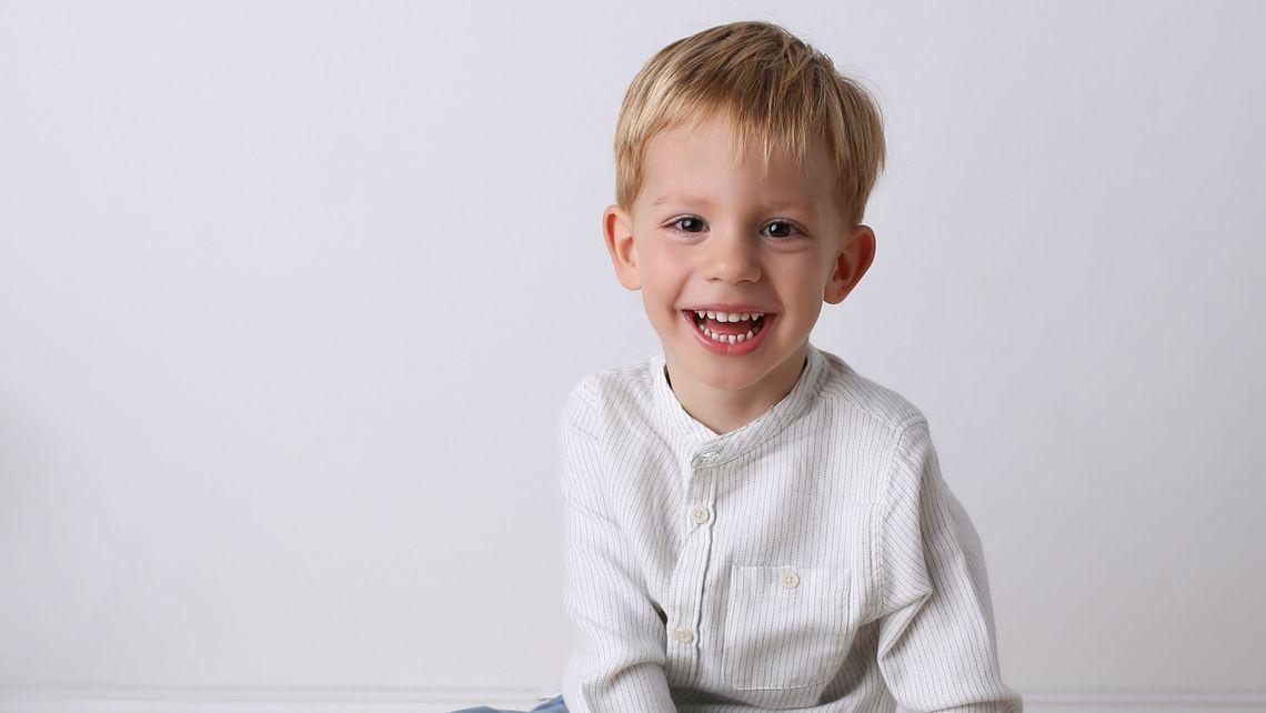 "Maluch na okładkę". Obiektyw pokochał Aleksandra