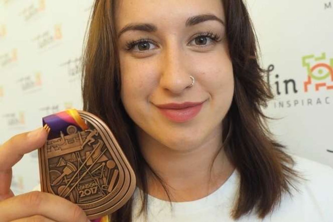 Malwina Kopron, medalistka MŚ w Londynie z wizytą w Lublinie