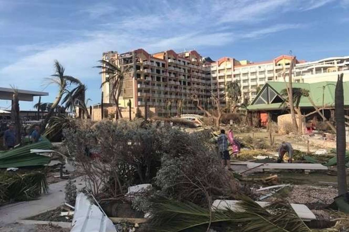 Małżeństwu z Lublina udało się uciec z wyspy Sint Maarten zniszczonej przez huragan Irma
