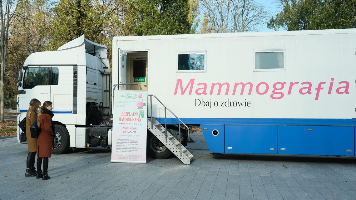 Mammobus rusza badać piersi