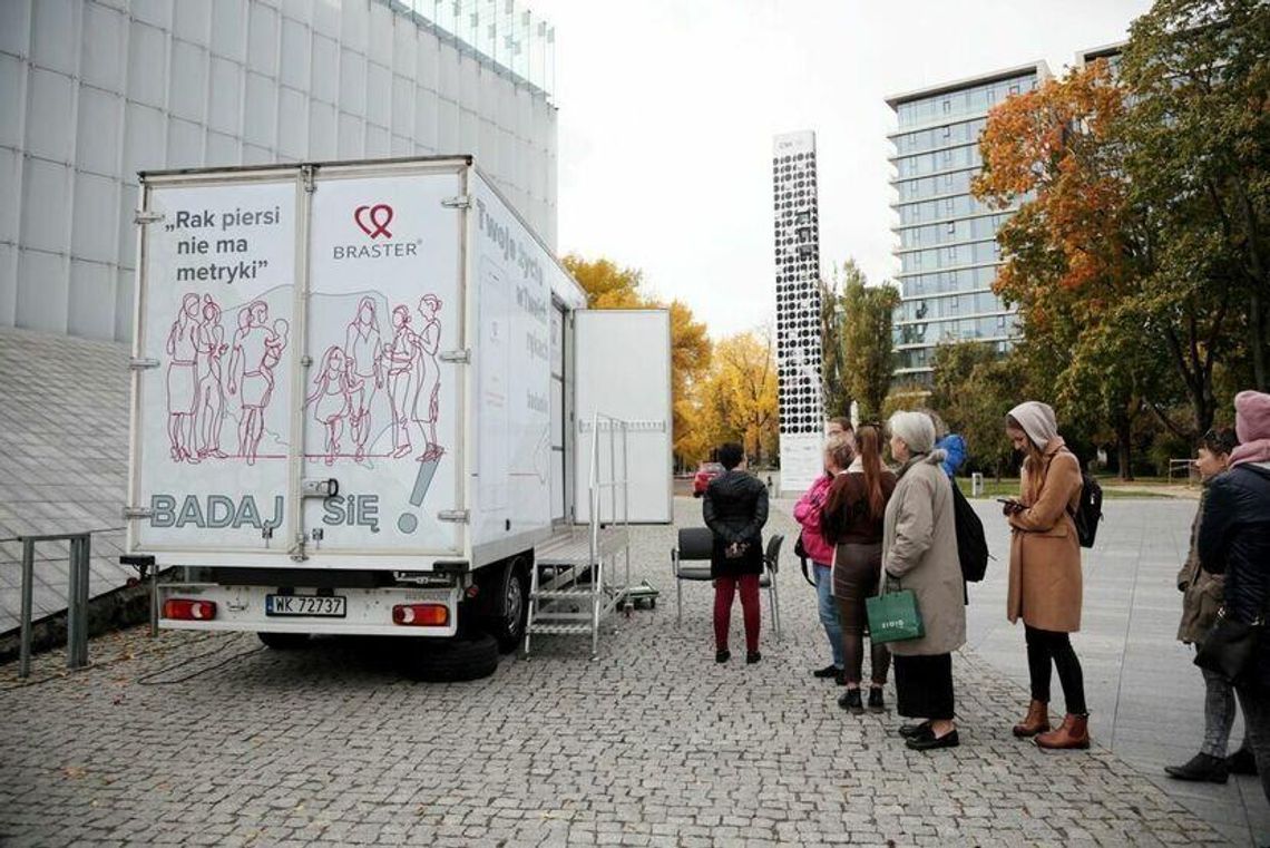 Mammobus w trasie, czyli darmowe badania blisko domu