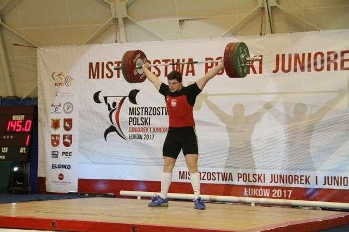 Mamy 10 medali mistrzostw Polski juniorów w podnoszeniu ciężarów Mamy 10 medali mistrzostw Polski juniorów w podnoszeniu ciężarów