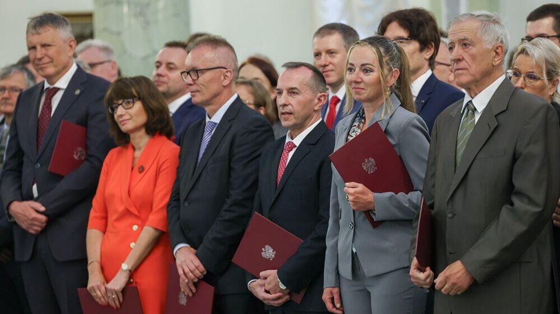 Mamy nowych profesorów. Nominacje odebrali od prezydenta Dudy