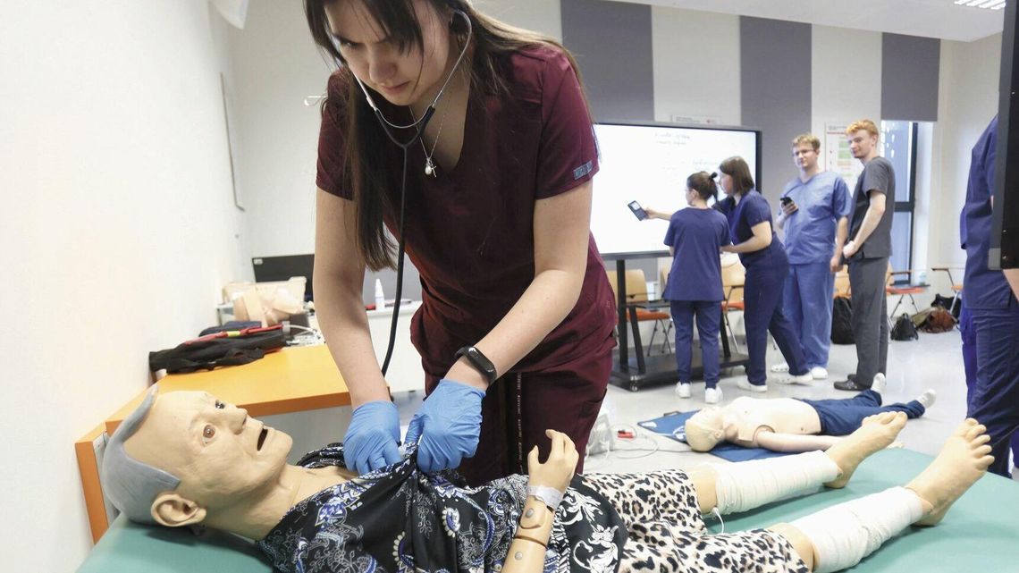 Manekiny trzeciej generacji. Przyszli medycy spędzają w tym centrum dużo czasu 