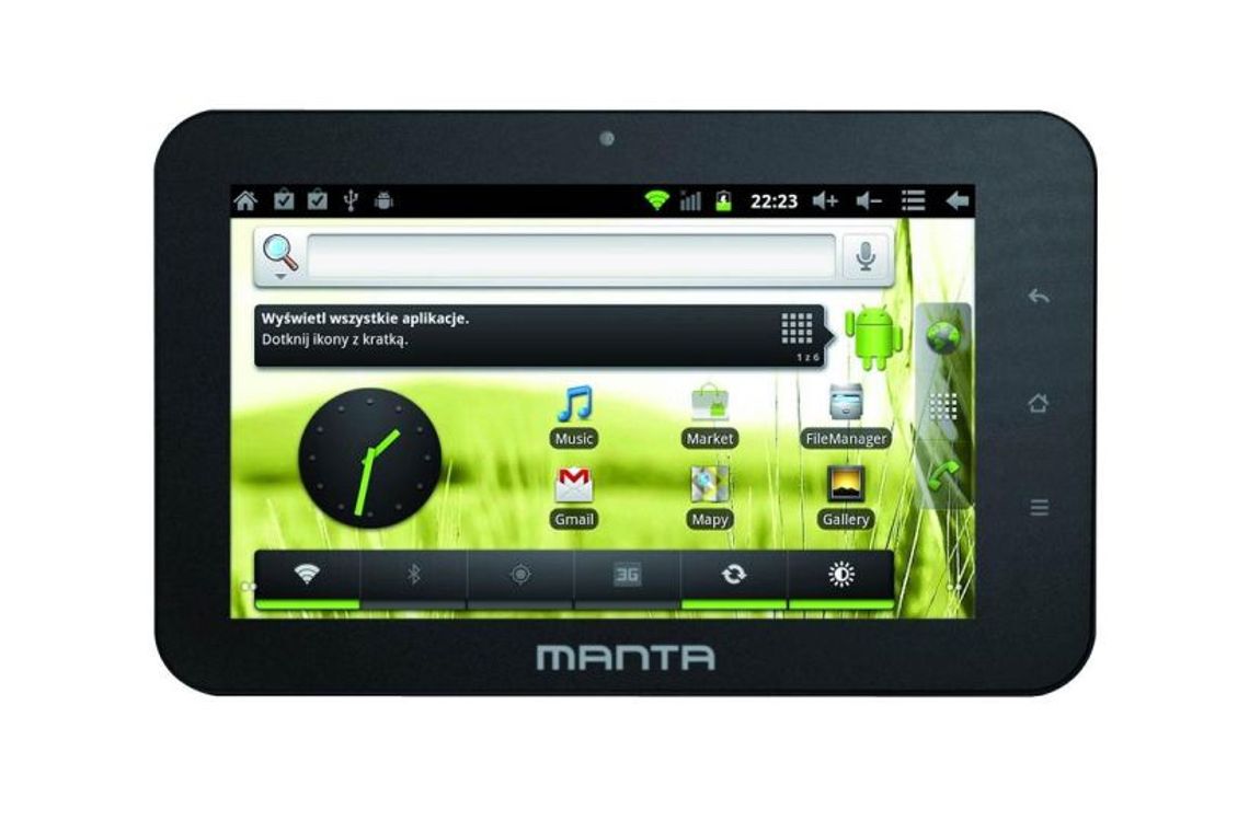 Manta PowerTab MID05: Dziś premiera. Za 499 złotych