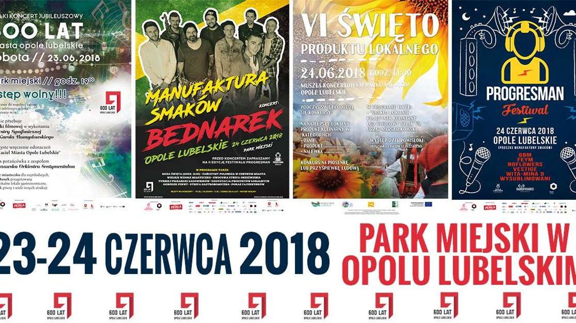 Manufaktura Smaków w Opolu Lubelskim. Program koncertów i wydarzeń