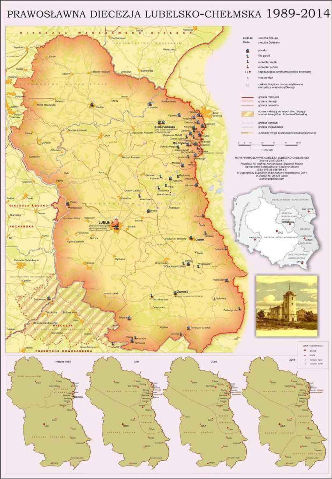 Mapa dla wierzących i dla turystów