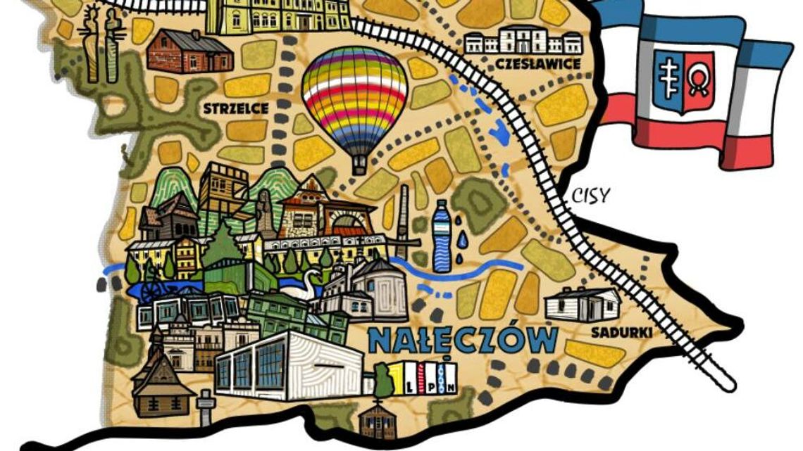 Mapy jak malowane. Tym razem Nałęczów i okolice