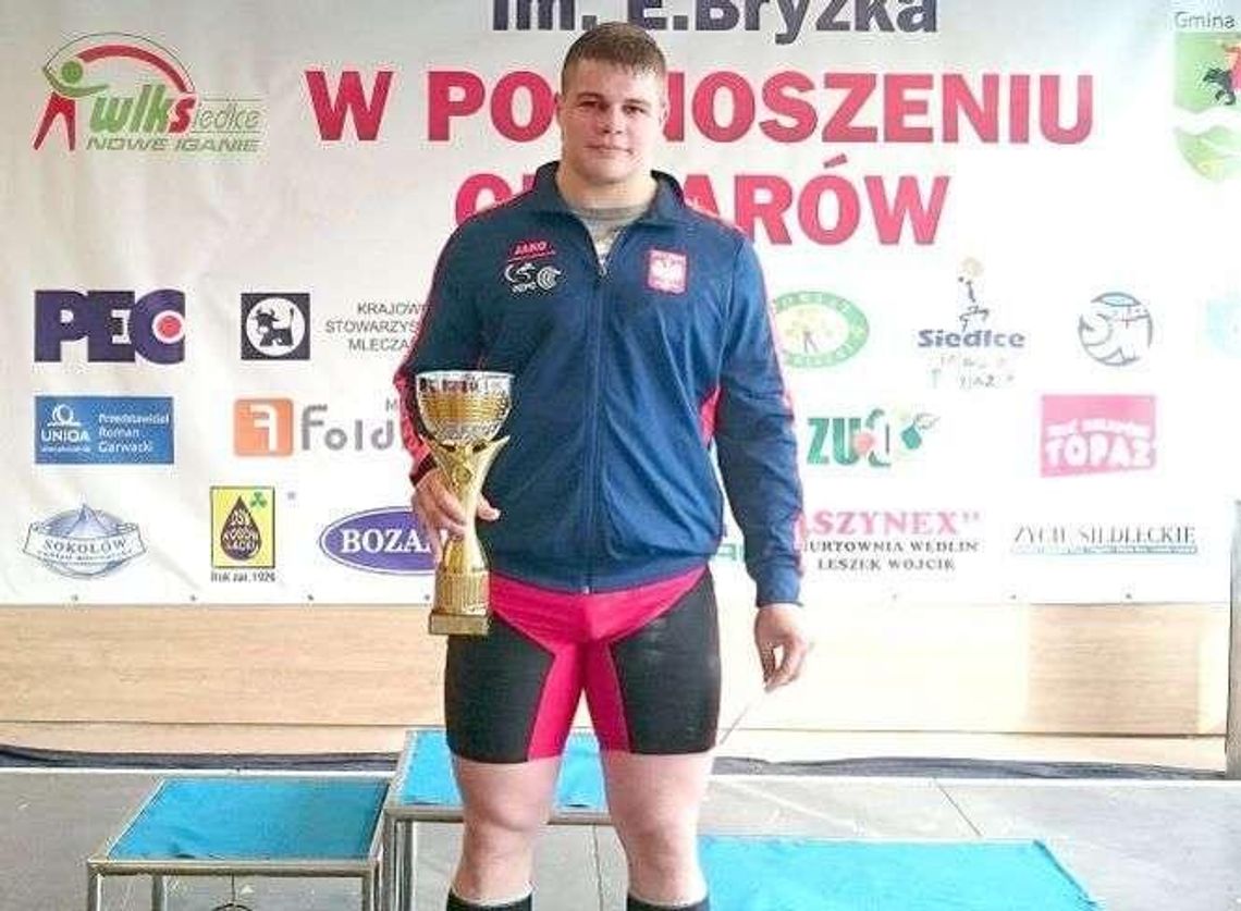 Marcin Izdebski drugi w Siedlcach