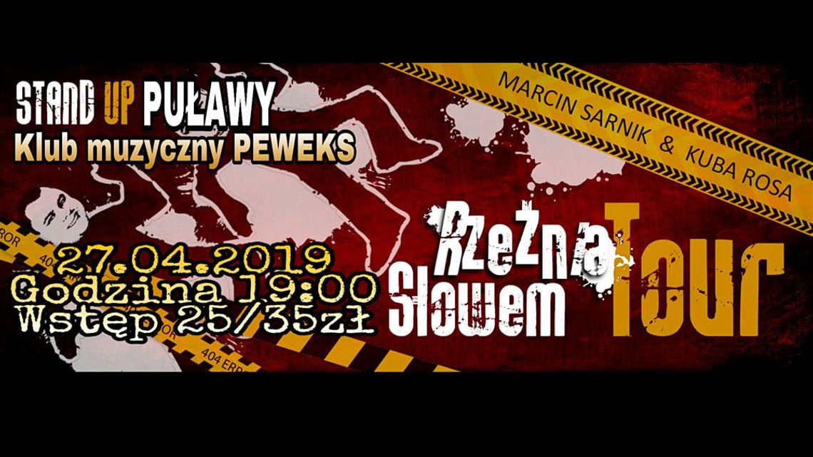 Marcin Sarnik i Kuba Rosa. Stand-Up w Puławach