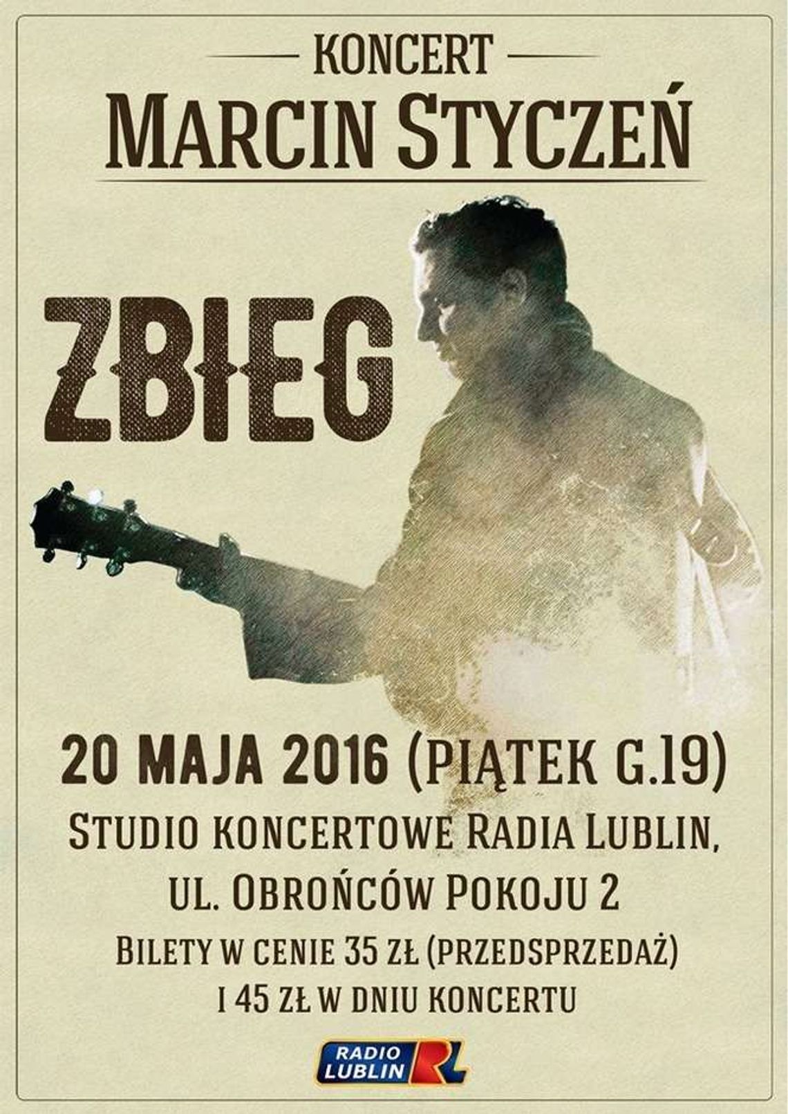 Marcin Styczeń zagra w Radiu Lublin