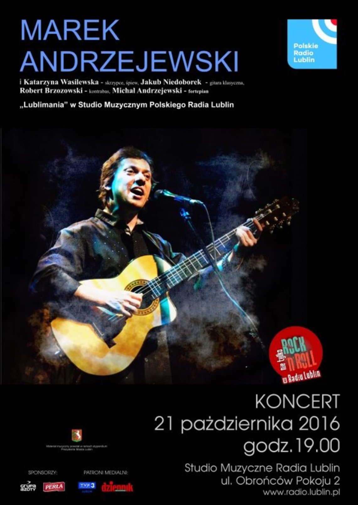 Marek Andrzejewski wystąpi w Radiu Lublin