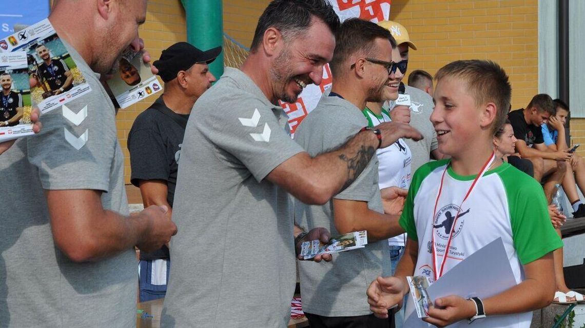 Marek Saganowski szukał talentów w Radzyniu Podlaskim