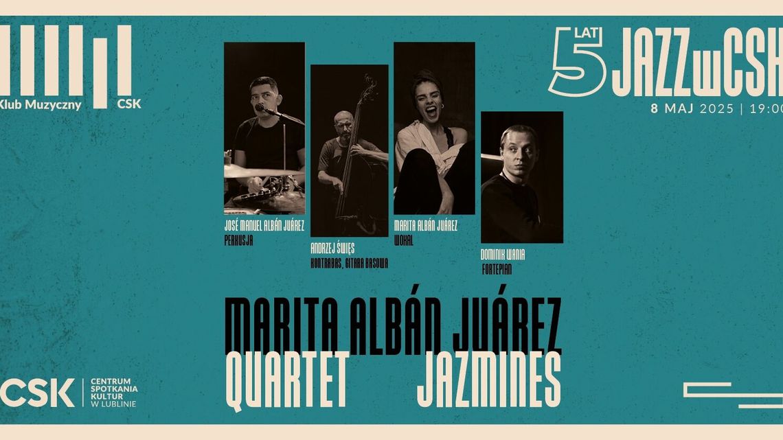 Marita Alban Juarez Quartet – odkryj peruwiańskie rytmy na koncercie w Klubie Muzycznym CSK