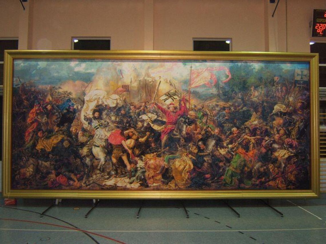 Markuszów: Największy na świecie obraz wykonany haftem