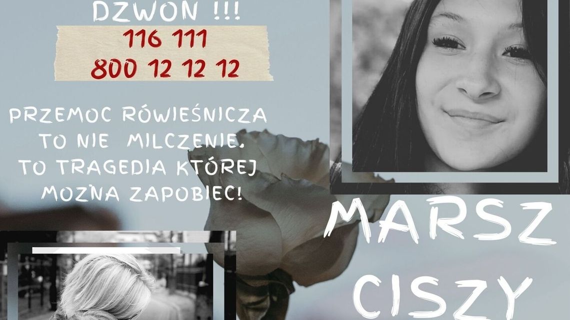 "Marsz Ciszy" dla 16-letniej Julii. TVP Info myli Lubin z Lublinem