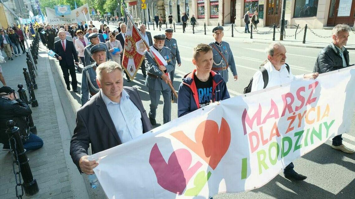 Marsz Dla Życia i Rodziny przeszedł ulicami Lublina