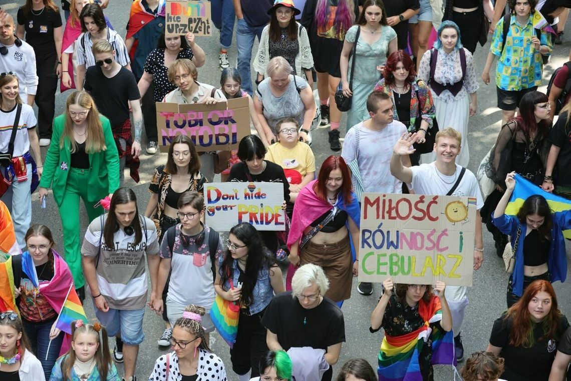 Marsz Równości dzisiaj w Lublinie. Idą z hasłem „Miłość, a nie wojna”