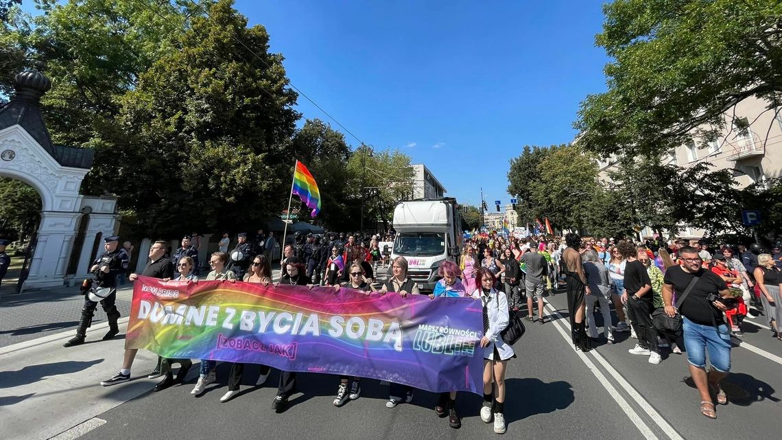Marsz Równości w Lublinie. "Nadszedł ten dzień!" Marsz Równości w Lublinie. "Nadszedł ten dzień!"