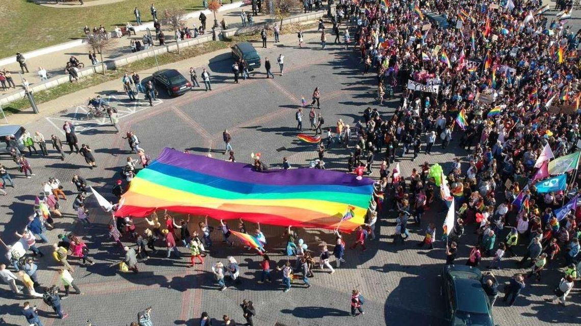 Marsz Równości w Lublinie. Trasa znowu zmieniona Marsz Równości w Lublinie. Trasa znowu zmieniona
