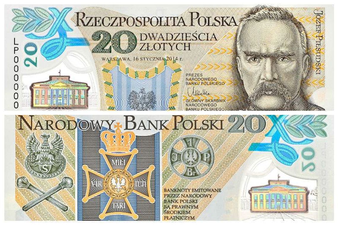 Marszałek Piłsudski  na banknocie. Sprzedaż od wtorku