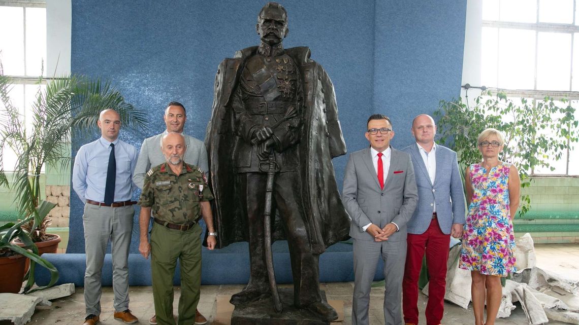 Marszałek Piłsudski wraca do Zamościa Marszałek Piłsudski wraca do Zamościa
