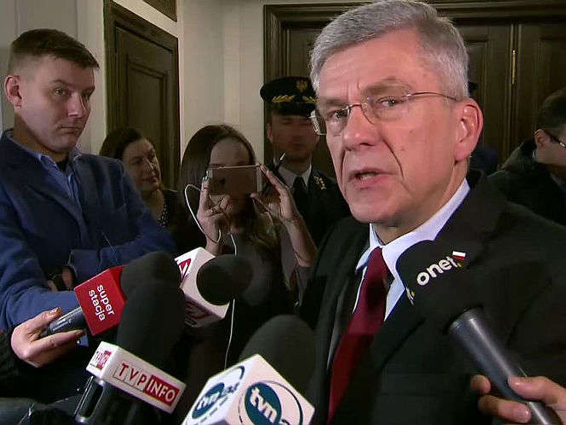 Marszałek Senatu chce skrócenia zakazu dla dziennikarzy Marszałek Senatu chce skrócenia zakazu dla dziennikarzy