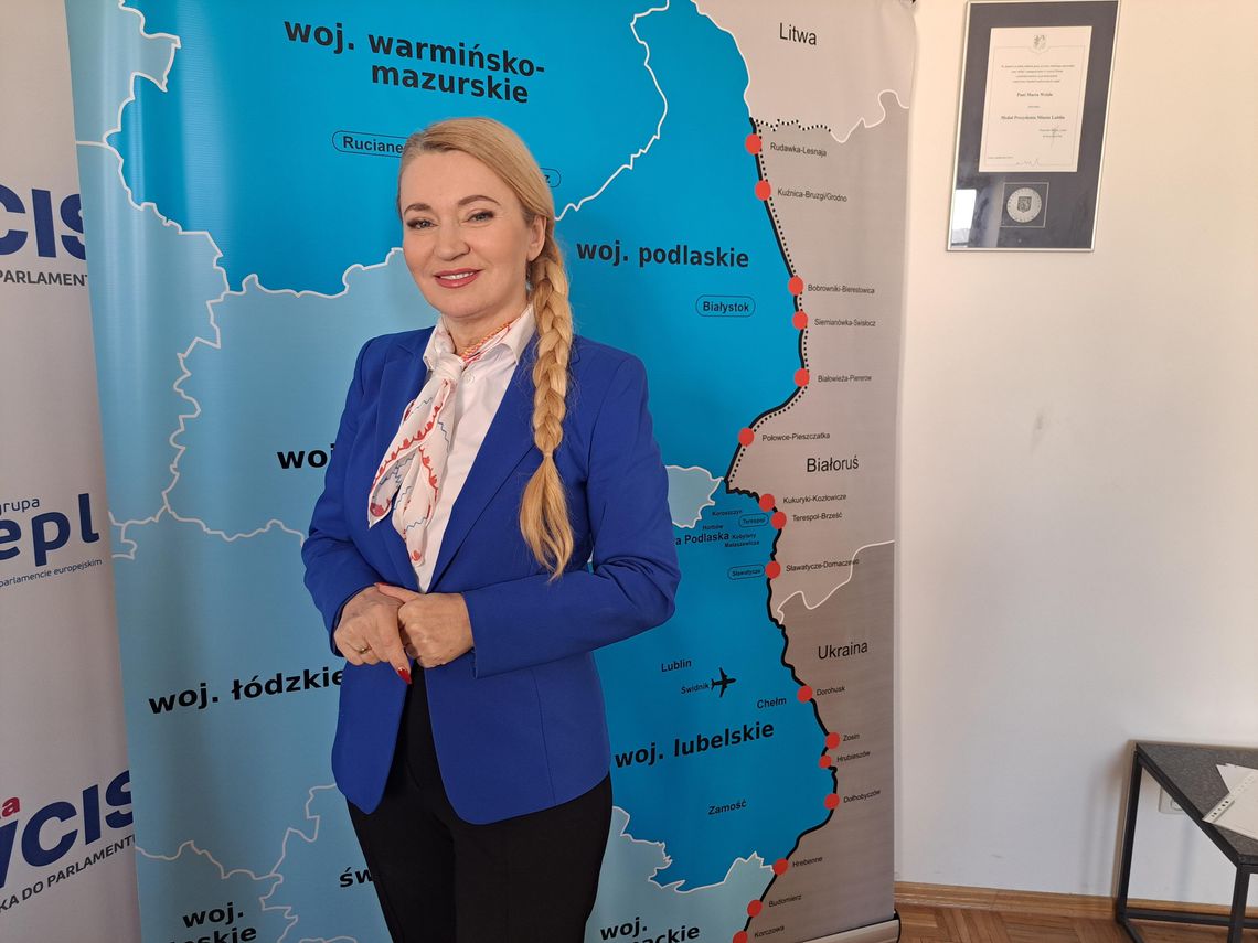 Marta Wcisło zapowiada „deszcz” pieniędzy z Unii Marta Wcisło w Brukseli: 28 miliardów euro dla Lubelszczyzny