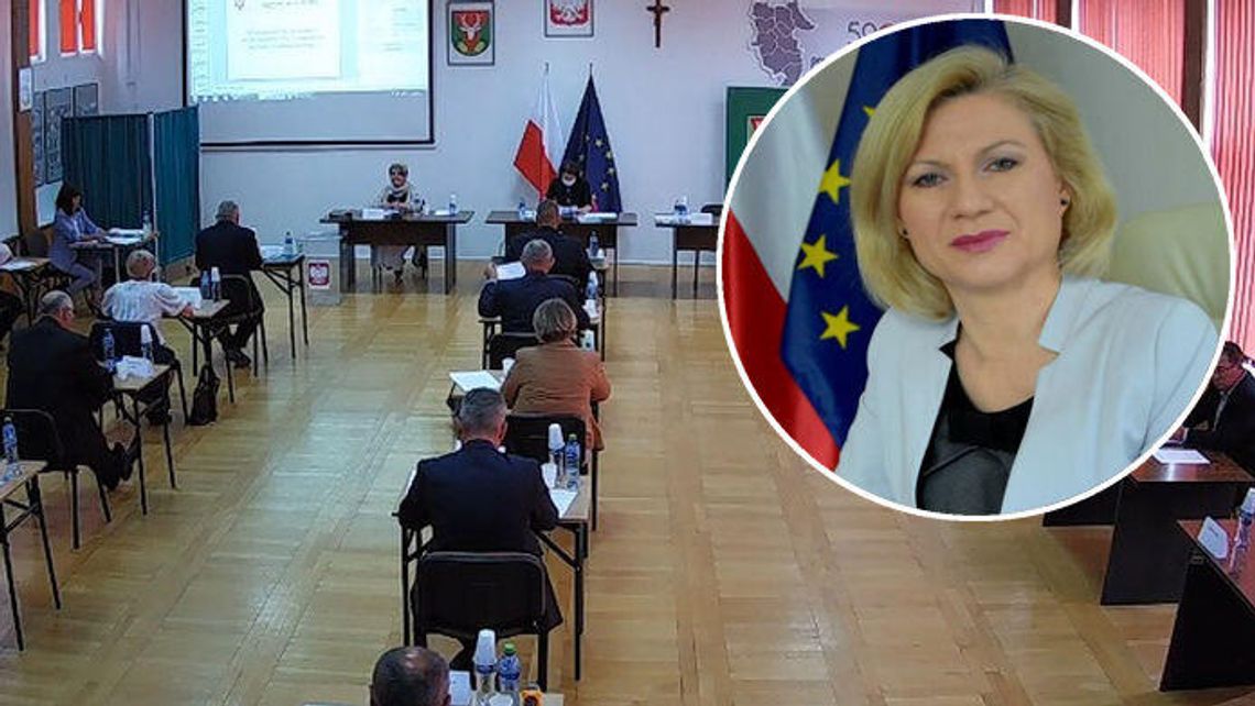 Maryla Symczuk odwołana ze stanowiska starosty hrubieszowskiego. "Żegnam się i opuszczam tę salę"